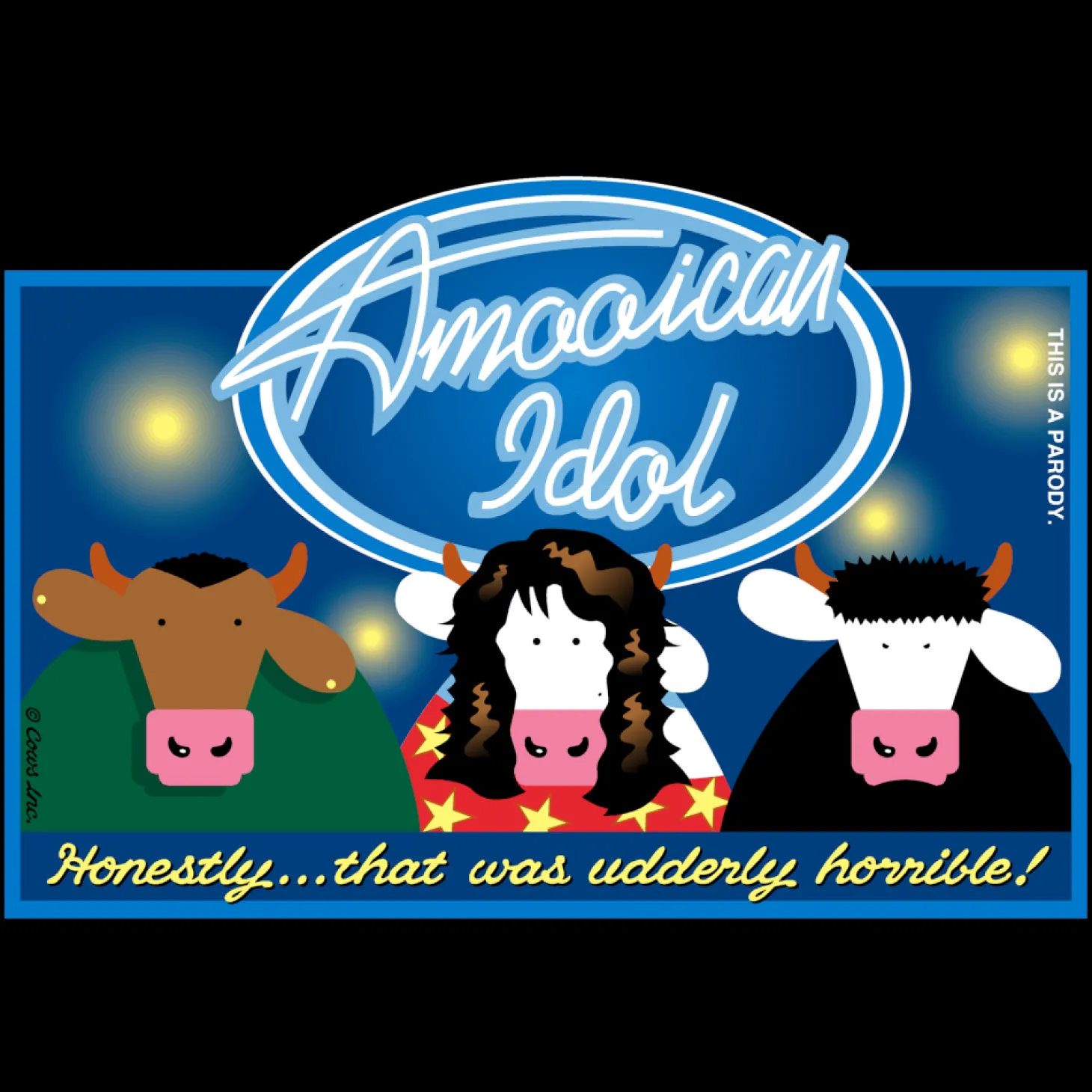 AMOOican Idol COWS Classic T