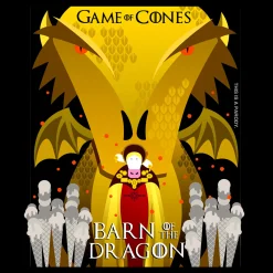 Barn of the Dragon COWS Classic Adult T