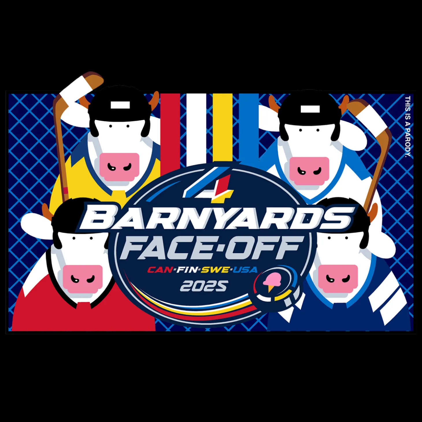 4 Barnyards Face-Off Adult/Youth/Kids T