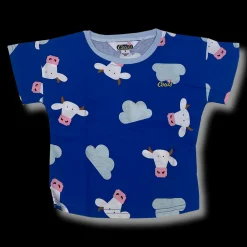 Blue COWS Kids T