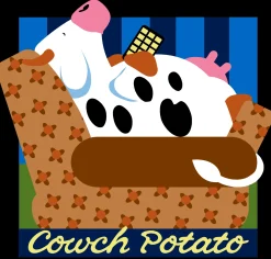 COWch Potato COWS Classic T