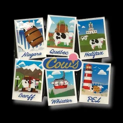 COWS Locations Magnet