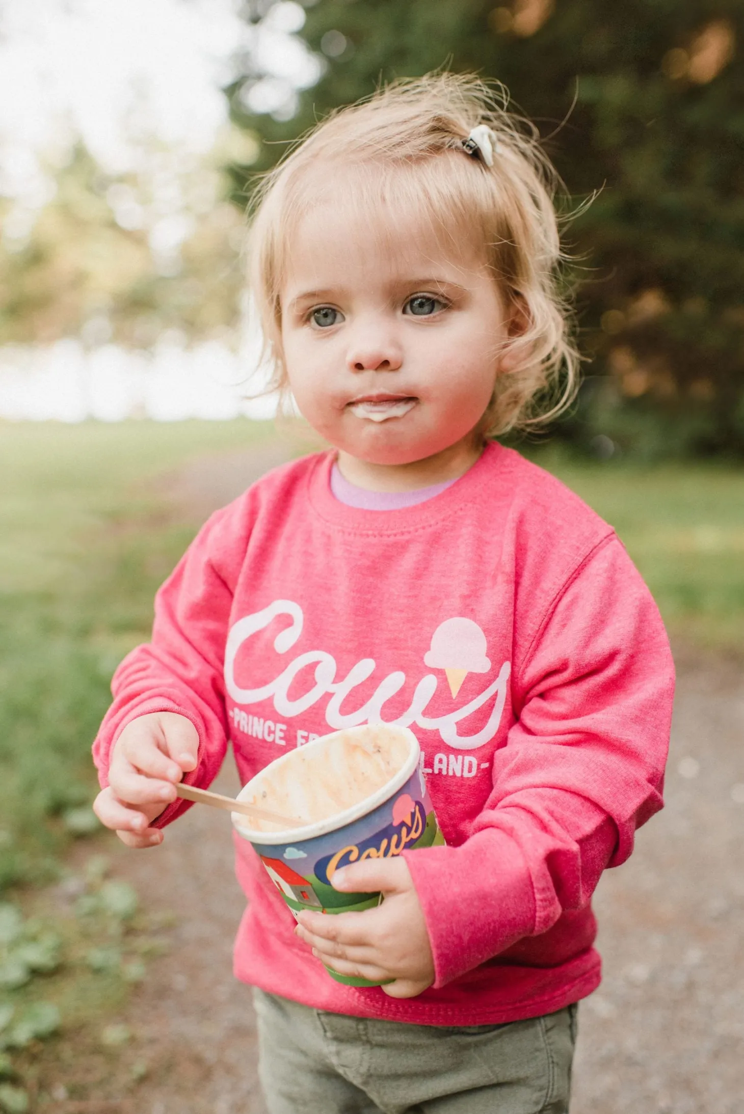 COWS Logo Kids Crewneck