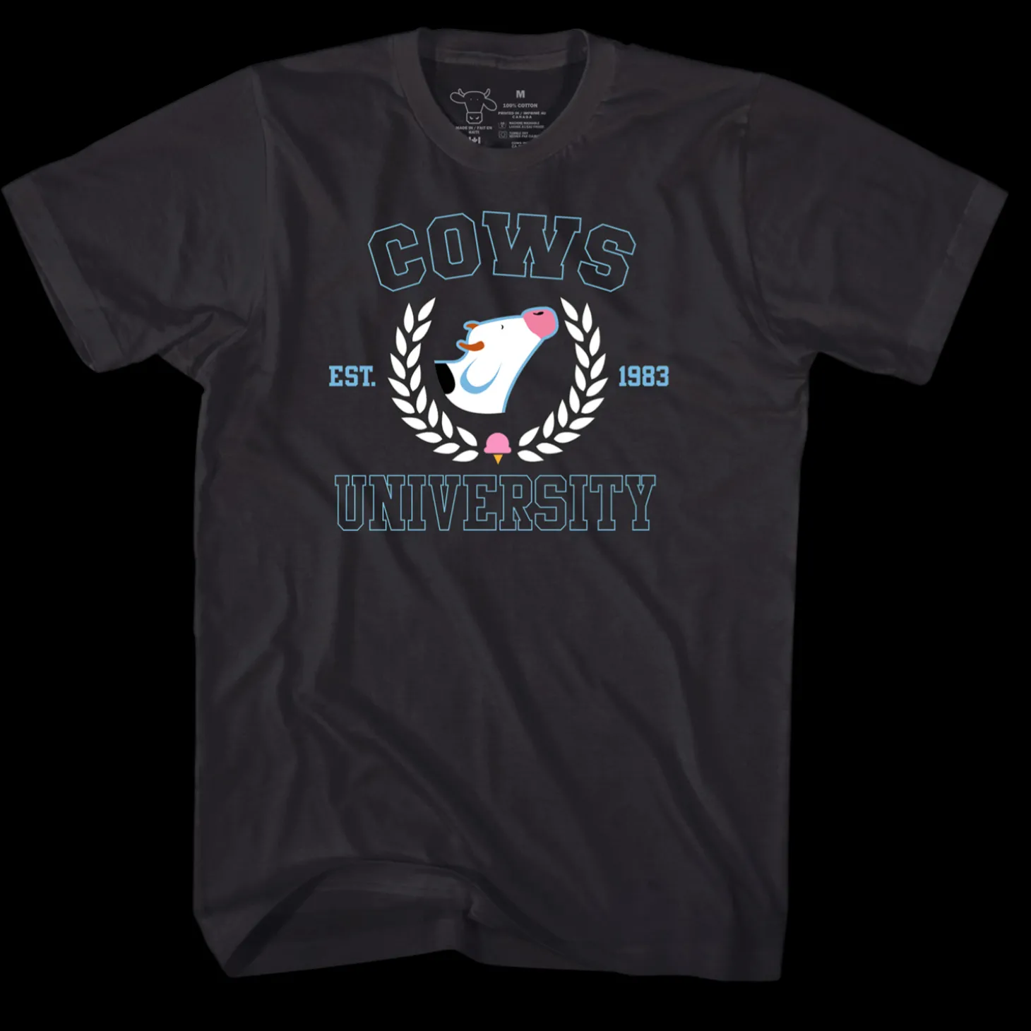 COWS University Adult/Youth/Kids T