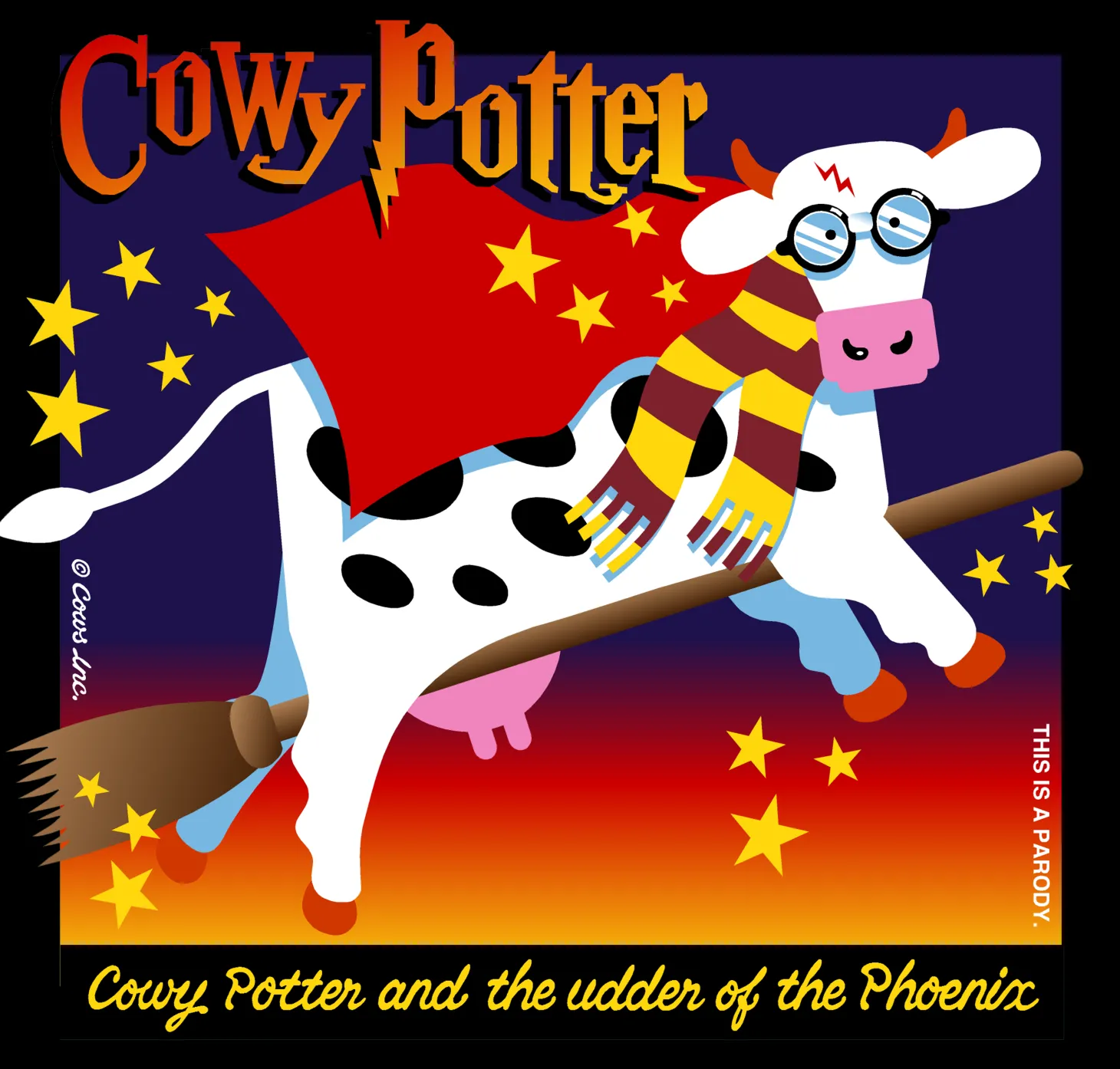 COWy Potter and the UDDER of the Phoenix COWS Classic T