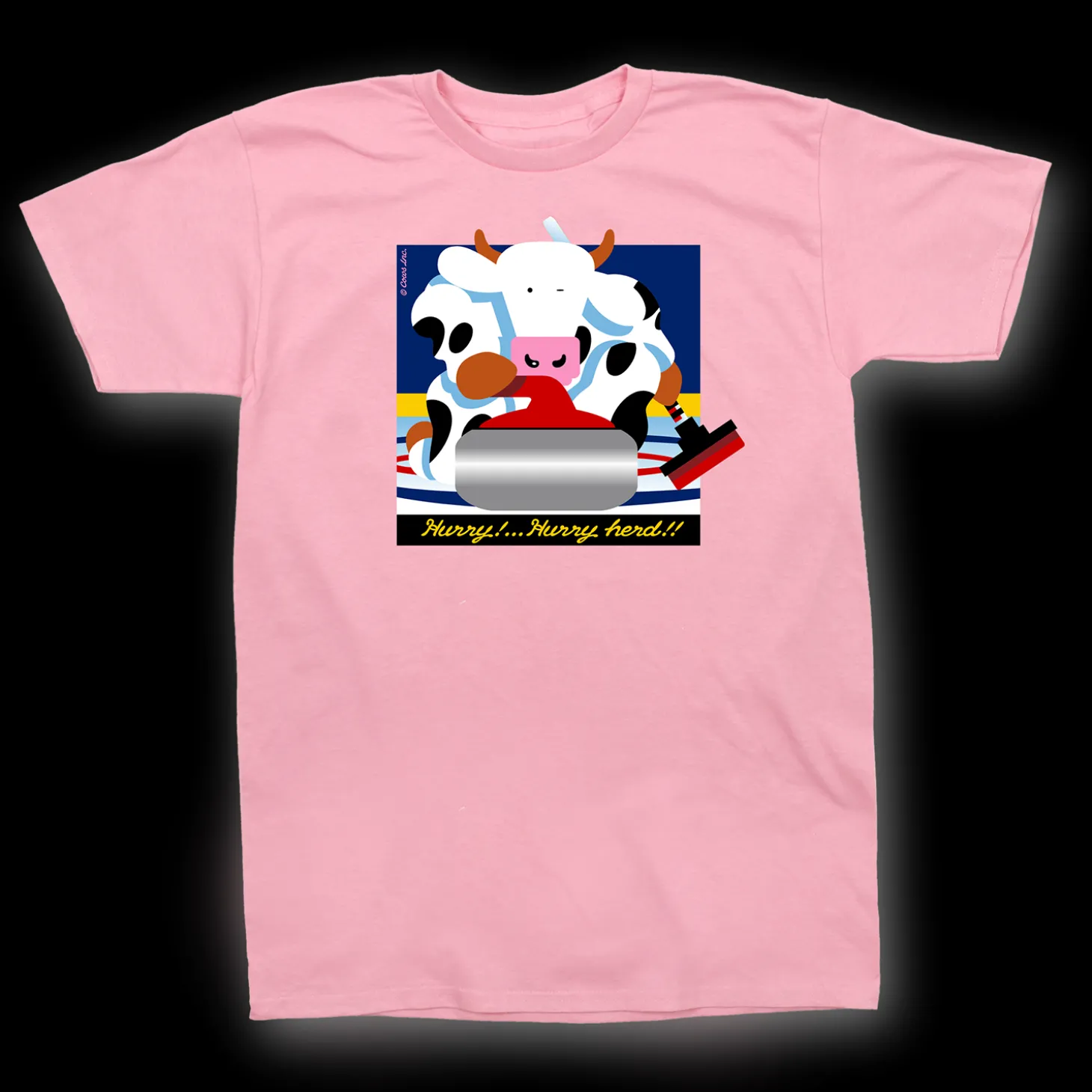 Curling Adult T