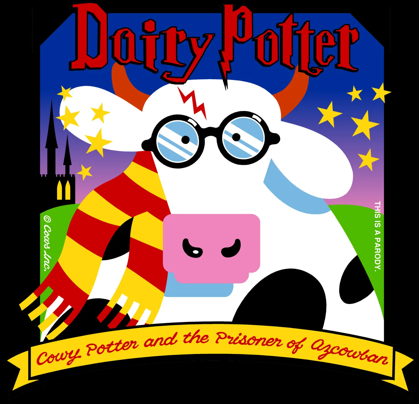 Dairy Potter and the Prisoner of AzCOWban COWS Classic T