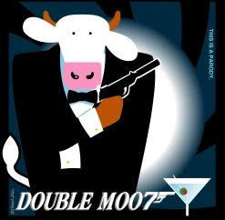 Double MOO7 COWS Classic T