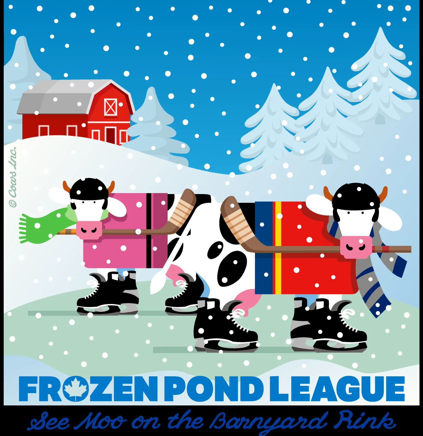 Frozen Pond League Adult/Youth/Kids T
