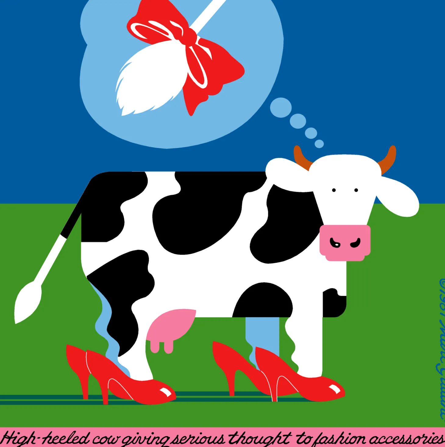 Heels COWS Classic T