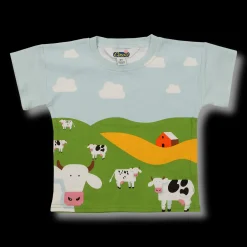 Kids 2 Piece PJ Short Set - Farm