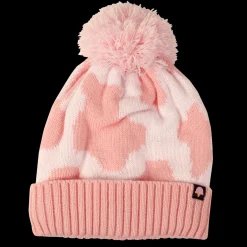 Kids Pink and White Spotted Toque