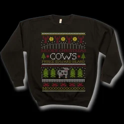MOOey Christmas Adult Crewneck