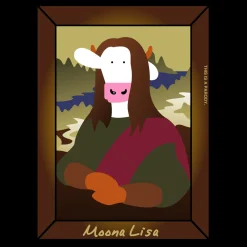 MOOna Lisa Adult T