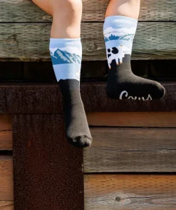 Mountain Adult Socks