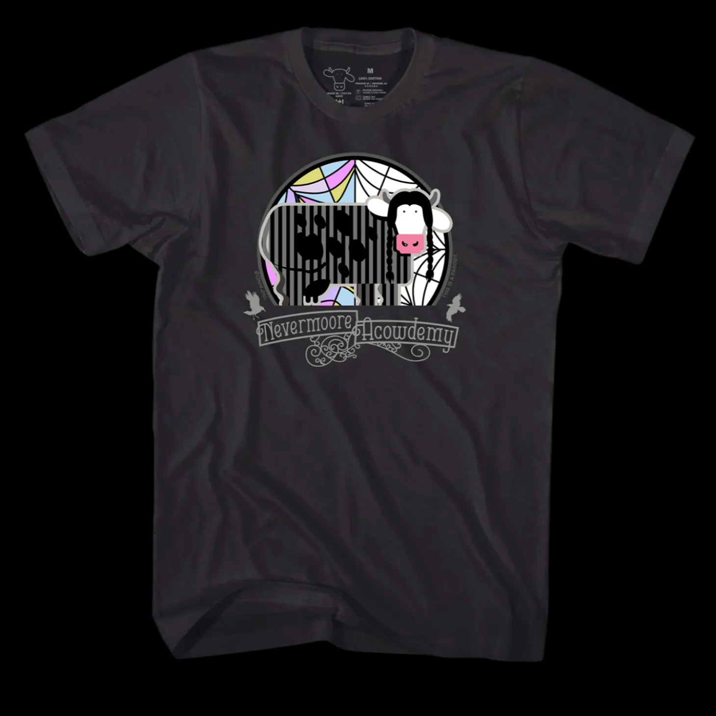 NeverMOOre ACOWdemy Adult/Youth/Kids T