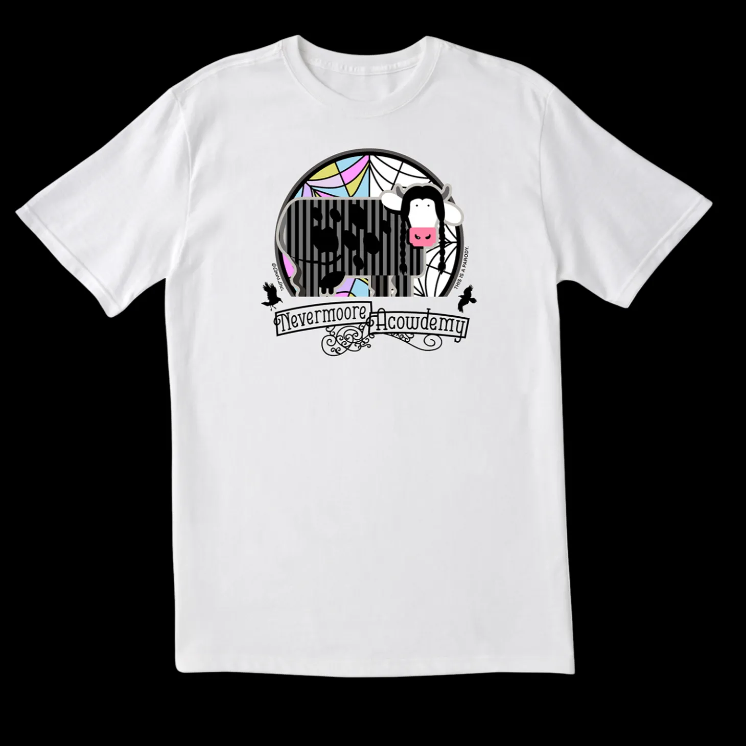 NeverMOOre ACOWdemy Adult/Youth/Kids T
