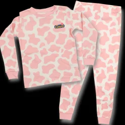 Pink Spotted 2 Piece PJ Set - Kids/Youth
