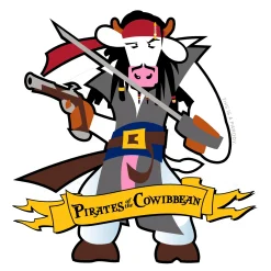 Pirates of the COWibbean COWS Classic T