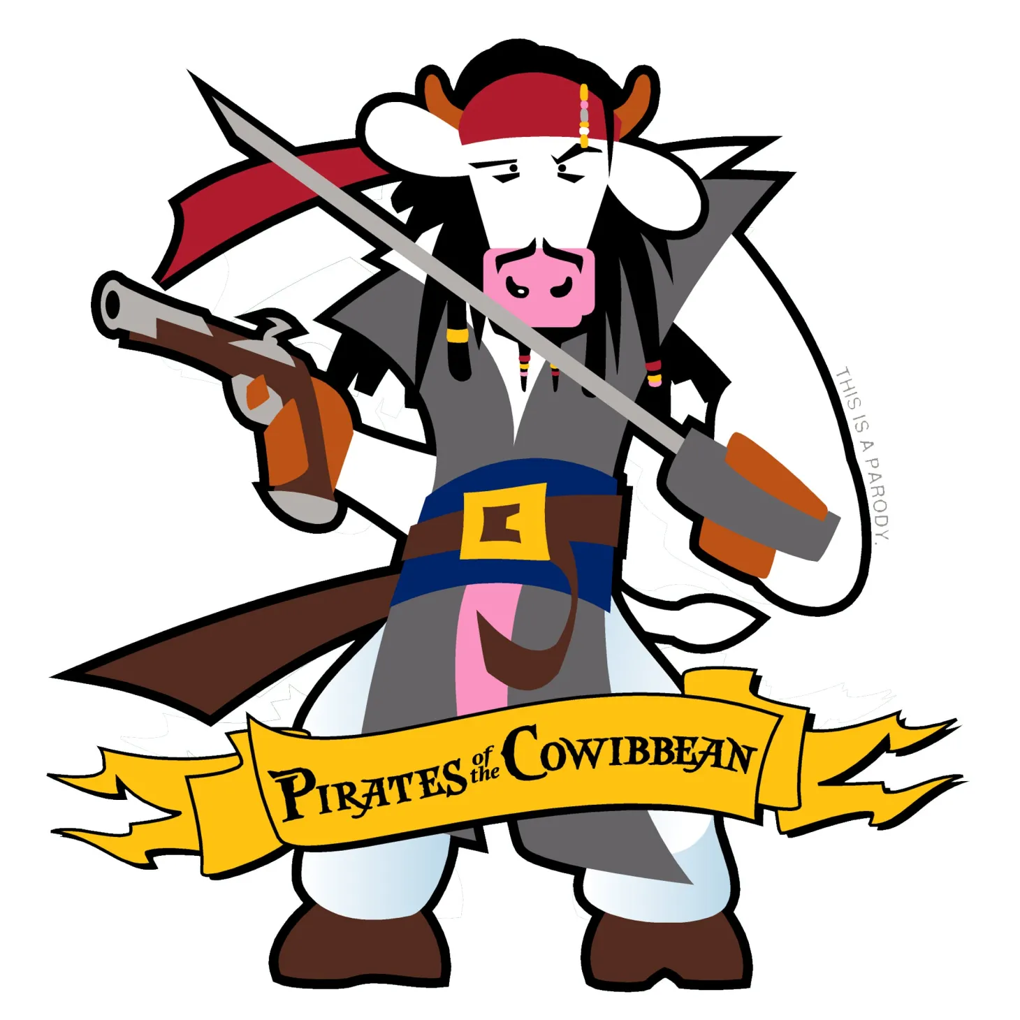 Pirates of the COWibbean COWS Classic T