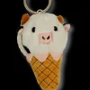 Plush Cone Keychain