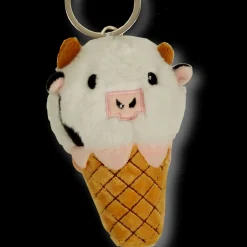 Plush Cone Keychain