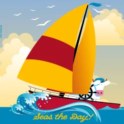 Sailing COWS Classic T