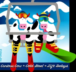 Ski Lift COWS Classic T