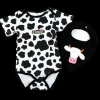 Spotted Body Suit & Bib Set