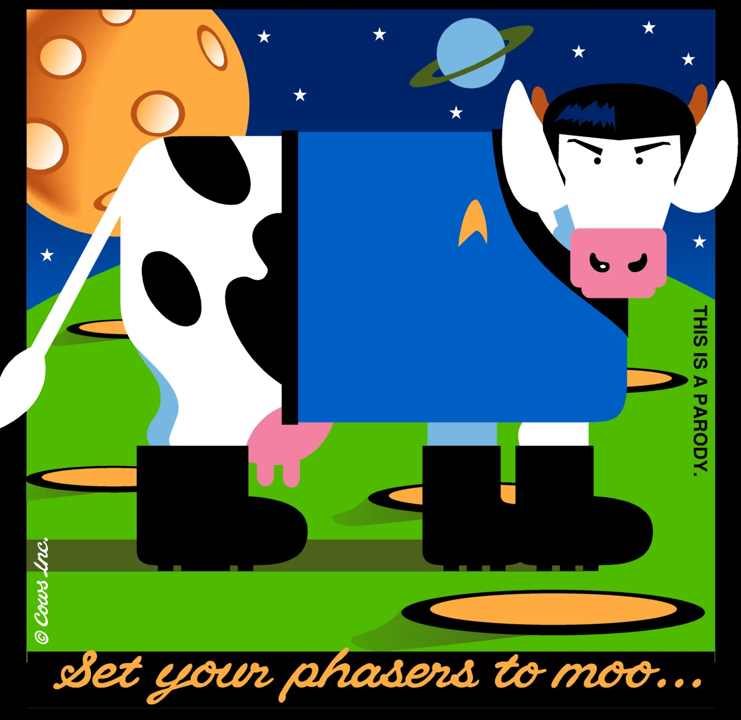 STEER Trek COWS Classic T