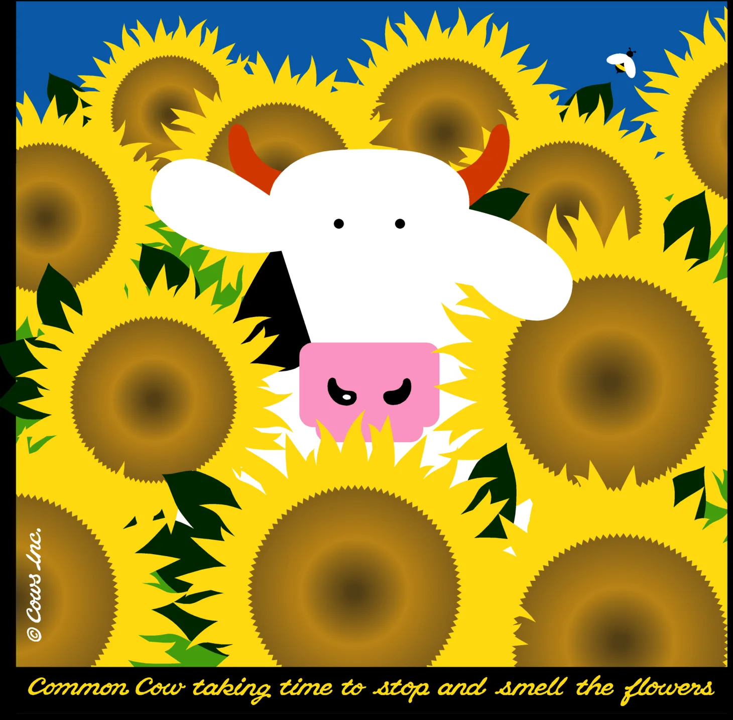 Sunflower COWS Classic T