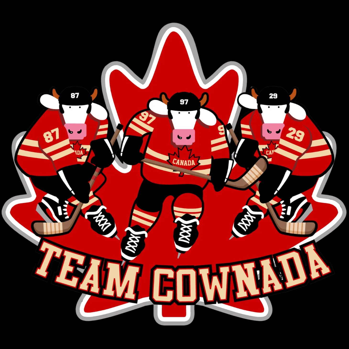 Team COWnada Adult/Youth/Kids T