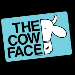 The COW Face Sticker